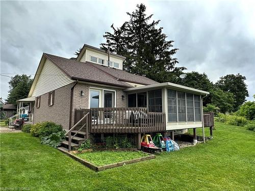 16 Dean Street, Port Dover, ON - Outdoor With Deck Patio Veranda