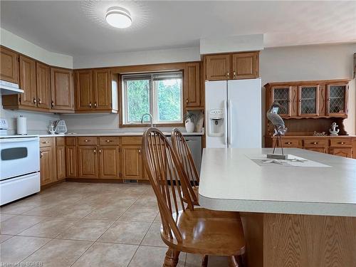 16 Dean Street, Port Dover, ON - Indoor Photo Showing Kitchen With Double Sink