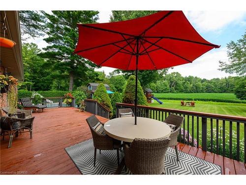 587 Hillcrest Road, Simcoe, ON - Outdoor With Deck Patio Veranda With Exterior