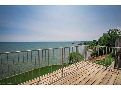 118 Brown Street, Port Dover, ON - Outdoor With Body Of Water With Balcony With Deck Patio Veranda With View