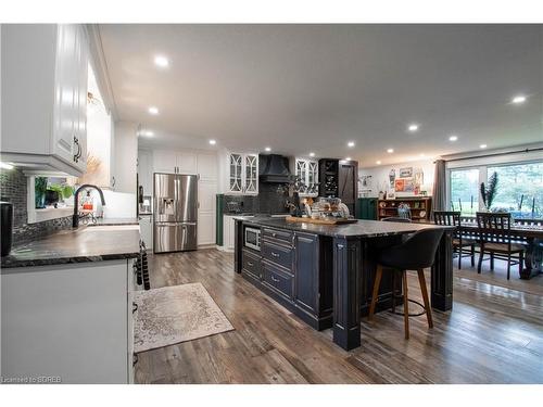 64 Rokeby Side Rd, Norfolk, ON - Indoor Photo Showing Kitchen With Upgraded Kitchen