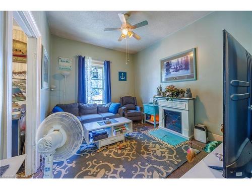 410 St George Street, Port Dover, ON - Indoor Photo Showing Living Room With Fireplace