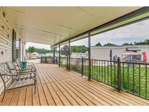 11981 Plank Road, Tillsonburg, ON - Outdoor With Deck Patio Veranda With Exterior