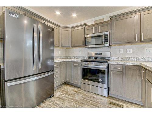 11981 Plank Road, Tillsonburg, ON - Indoor Photo Showing Kitchen With Stainless Steel Kitchen With Upgraded Kitchen