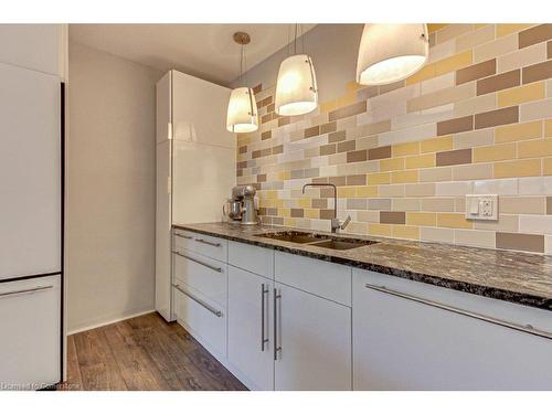 28 Montclair Crescent, Simcoe, ON - Indoor Photo Showing Kitchen With Double Sink