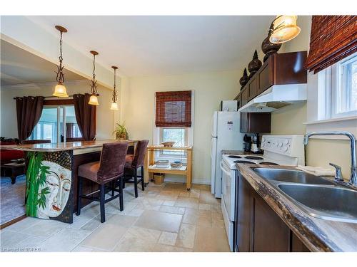 207 Market Street E, Port Dover, ON - Indoor Photo Showing Kitchen With Double Sink