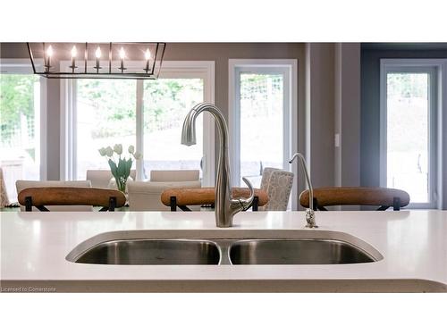 193 Woodway Trail, Simcoe, ON - Indoor Photo Showing Kitchen With Double Sink