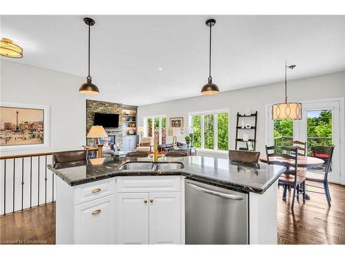 100 Magnolia Drive Drive, Port Dover, ON - Indoor Photo Showing Kitchen With Double Sink