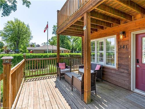 341 Cedar Drive, Turkey Point, ON - Outdoor With Deck Patio Veranda With Exterior