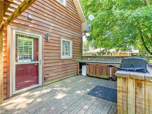 341 Cedar Drive, Turkey Point, ON - Outdoor With Deck Patio Veranda With Exterior