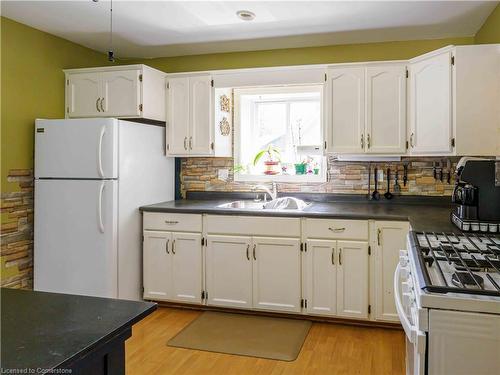 2078 Main Street N, Jarvis, ON - Indoor Photo Showing Kitchen With Double Sink