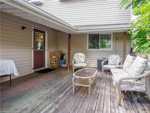 2078 Main Street N, Jarvis, ON - Outdoor With Deck Patio Veranda With Exterior