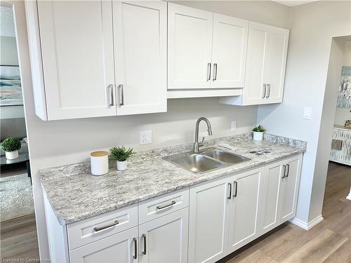 605-11 Mill Pond Court, Simcoe, ON - Indoor Photo Showing Kitchen With Double Sink