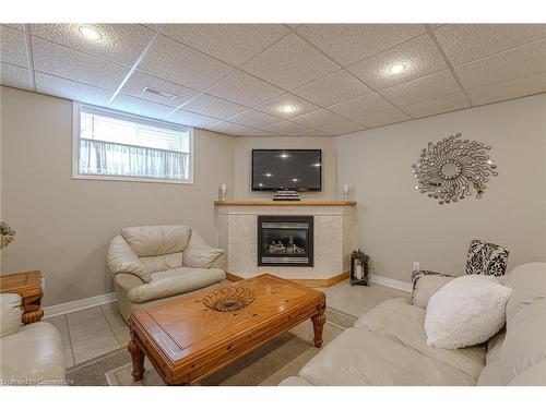 65 Mann Avenue, Simcoe, ON - Indoor With Fireplace