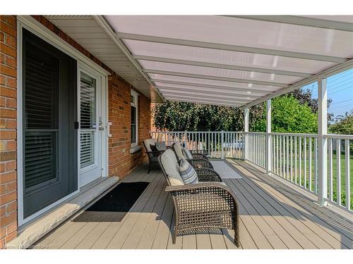 65 Mann Avenue, Simcoe, ON - Outdoor With Deck Patio Veranda With Exterior