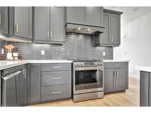 207 Gibbons Street, Waterford, ON - Indoor Photo Showing Kitchen With Stainless Steel Kitchen With Upgraded Kitchen