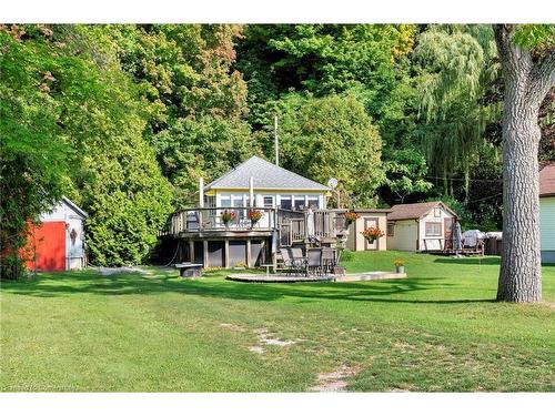 15 Cedar Drive, Turkey Point, ON - Outdoor With Backyard