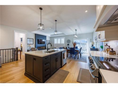 10 Hare Street, Waterford, ON - Indoor Photo Showing Kitchen With Double Sink