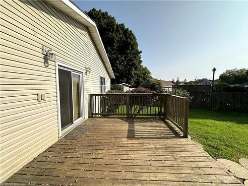 245 Queen Street, Simcoe, ON - Outdoor With Deck Patio Veranda