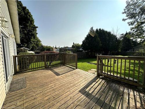 245 Queen Street, Simcoe, ON - Outdoor With Deck Patio Veranda