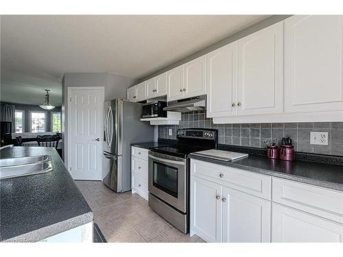 16 Gaal Court, Brantford, ON - Indoor Photo Showing Kitchen With Stainless Steel Kitchen With Double Sink