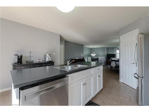 16 Gaal Court, Brantford, ON - Indoor Photo Showing Kitchen With Double Sink