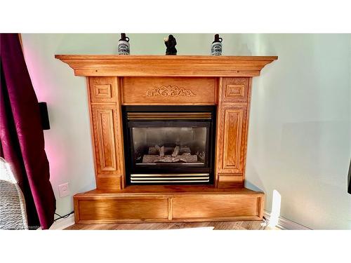 852 Concession 11 Walpole, Hagersville, ON - Indoor Photo Showing Living Room With Fireplace