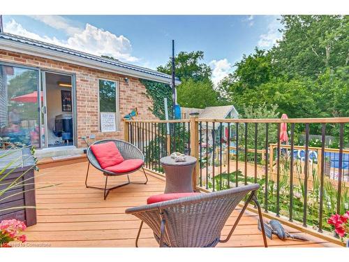 301 South Drive, Simcoe, ON - Outdoor With Deck Patio Veranda With Exterior