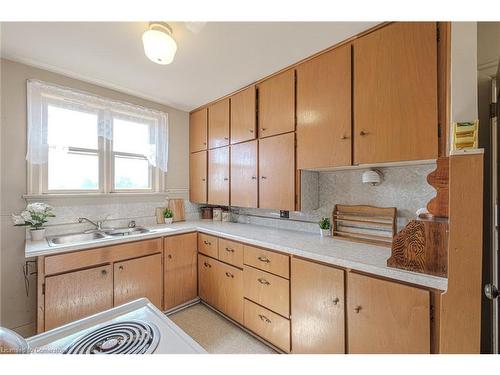 231 Culver Road, Simcoe, ON - Indoor Photo Showing Kitchen With Double Sink