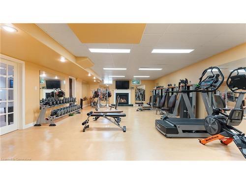 224 Hillcrest Road, Simcoe, ON - Indoor Photo Showing Gym Room