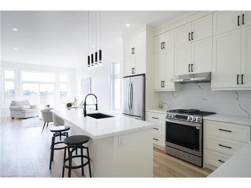 84 Pike Creek Drive, Cayuga, ON - Indoor Photo Showing Kitchen With Upgraded Kitchen