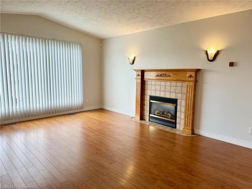 271 College St W, Waterford, ON - Indoor Photo Showing Living Room With Fireplace