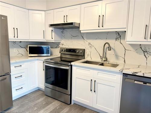 271 College St W, Waterford, ON - Indoor Photo Showing Kitchen With Double Sink