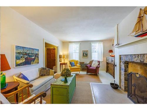 16 Erieus Street, Port Burwell, ON - Indoor Photo Showing Living Room With Fireplace