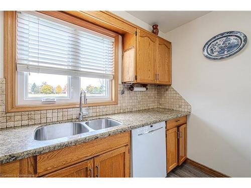 2 Angle Street, Simcoe, ON - Indoor Photo Showing Kitchen With Double Sink