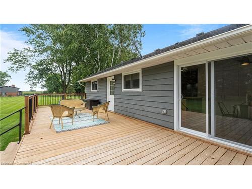 373 Decou Road, Simcoe, ON - Outdoor With Deck Patio Veranda With Exterior