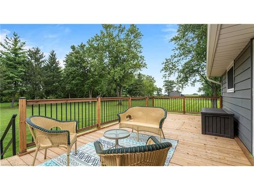 373 Decou Road, Simcoe, ON - Outdoor With Deck Patio Veranda With Exterior