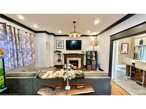 86 Colborne Street S, Simcoe, ON - Indoor With Fireplace