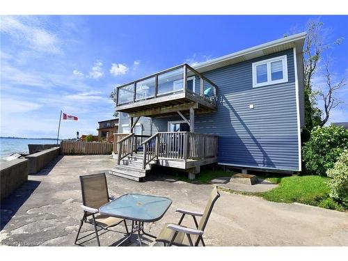 24 Winger Bay Lane, Selkirk, ON - Outdoor With Body Of Water With Deck Patio Veranda With Exterior