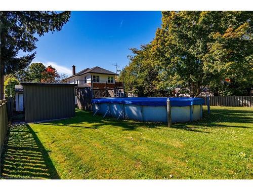 10 First Ave, Port Dover, ON - Outdoor With Above Ground Pool With Backyard