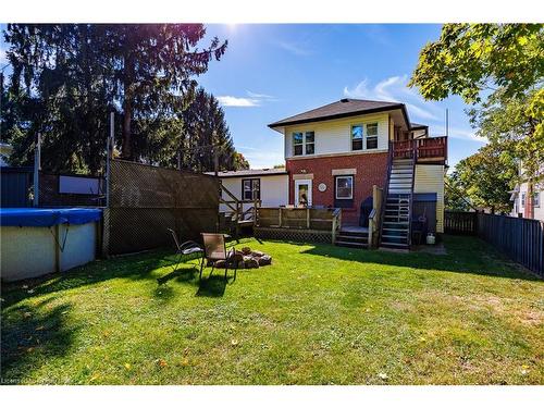 10 First Ave, Port Dover, ON - Outdoor With Above Ground Pool