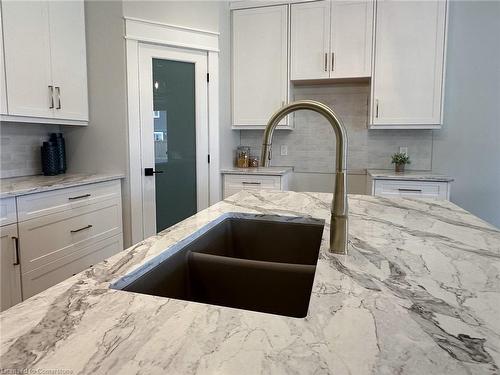 19 Mckeen Street, Jarvis, ON - Indoor Photo Showing Kitchen With Double Sink With Upgraded Kitchen