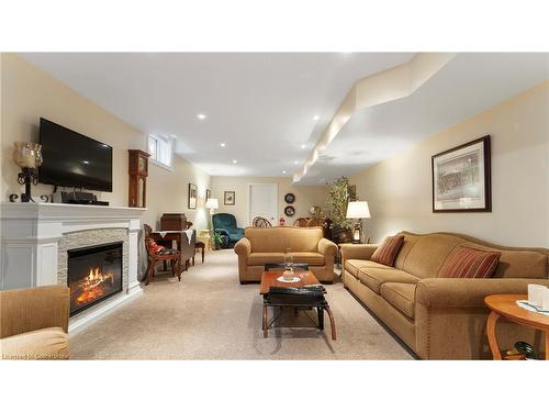 139 St. Michaels Street, Delhi, ON - Indoor Photo Showing Living Room With Fireplace