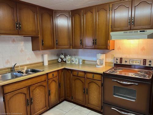 1-5 Priddle Drive, Langton, ON - Indoor Photo Showing Kitchen With Double Sink