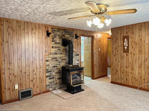 1-5 Priddle Drive, Langton, ON - Indoor Photo Showing Other Room With Fireplace