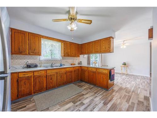 551 East Street, Delhi, ON - Indoor Photo Showing Kitchen With Double Sink