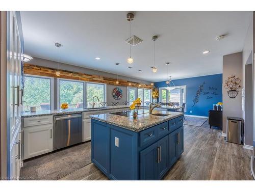 1285 Cockshutt Road, Simcoe, ON - Indoor Photo Showing Kitchen With Upgraded Kitchen