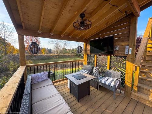 12 Cottonwood Street, Waterford, ON - Outdoor With Deck Patio Veranda With Exterior