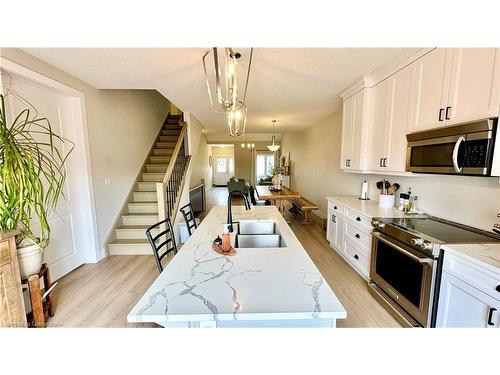 5-744 Nelson Street, Port Dover, ON - Indoor Photo Showing Kitchen With Double Sink