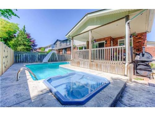 18 Rutherford Drive, Simcoe, ON - Outdoor With In Ground Pool